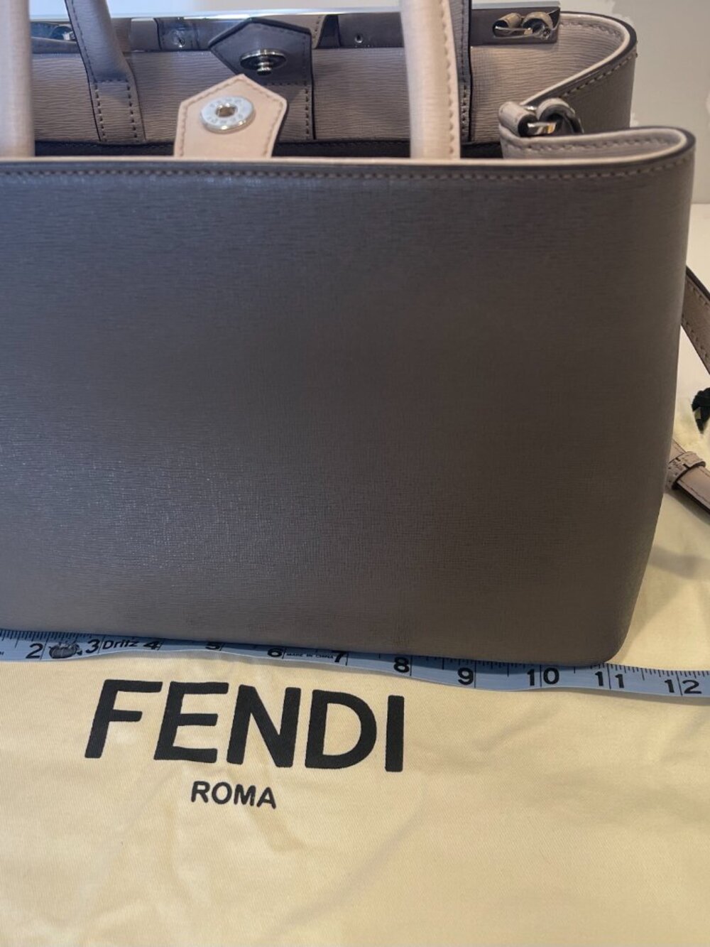 Fendi Monster Petite 2 Jours Top Handle Tote Handbag - Picture 4 of 7